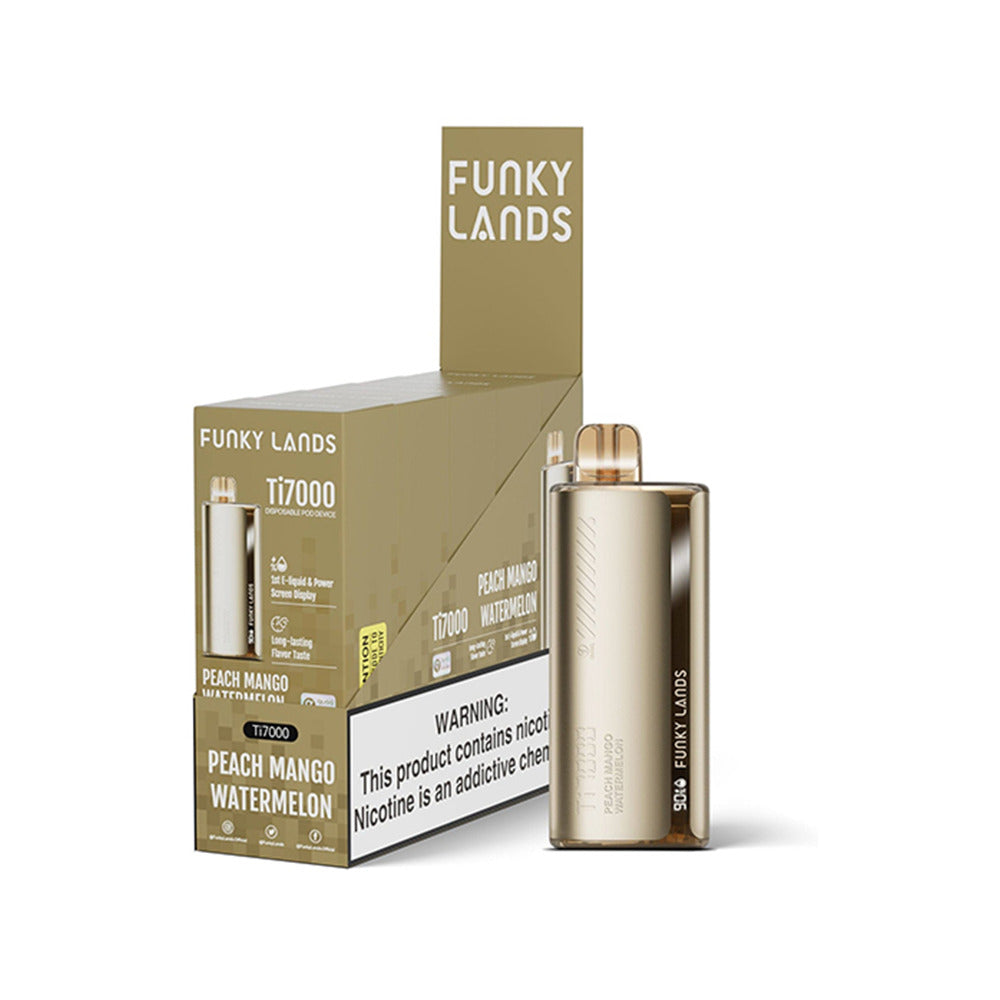 Funky Lands Ti7000 Disposable 7000 Puff 12.8mL 40-50mg | MOQ 5