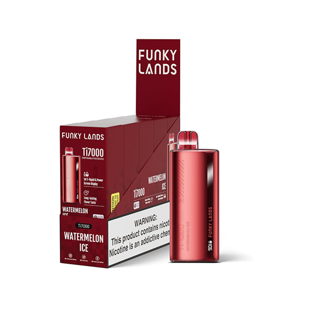 Funky Lands Ti7000 Disposable 7000 Puff 12.8mL 40-50mg | MOQ 5